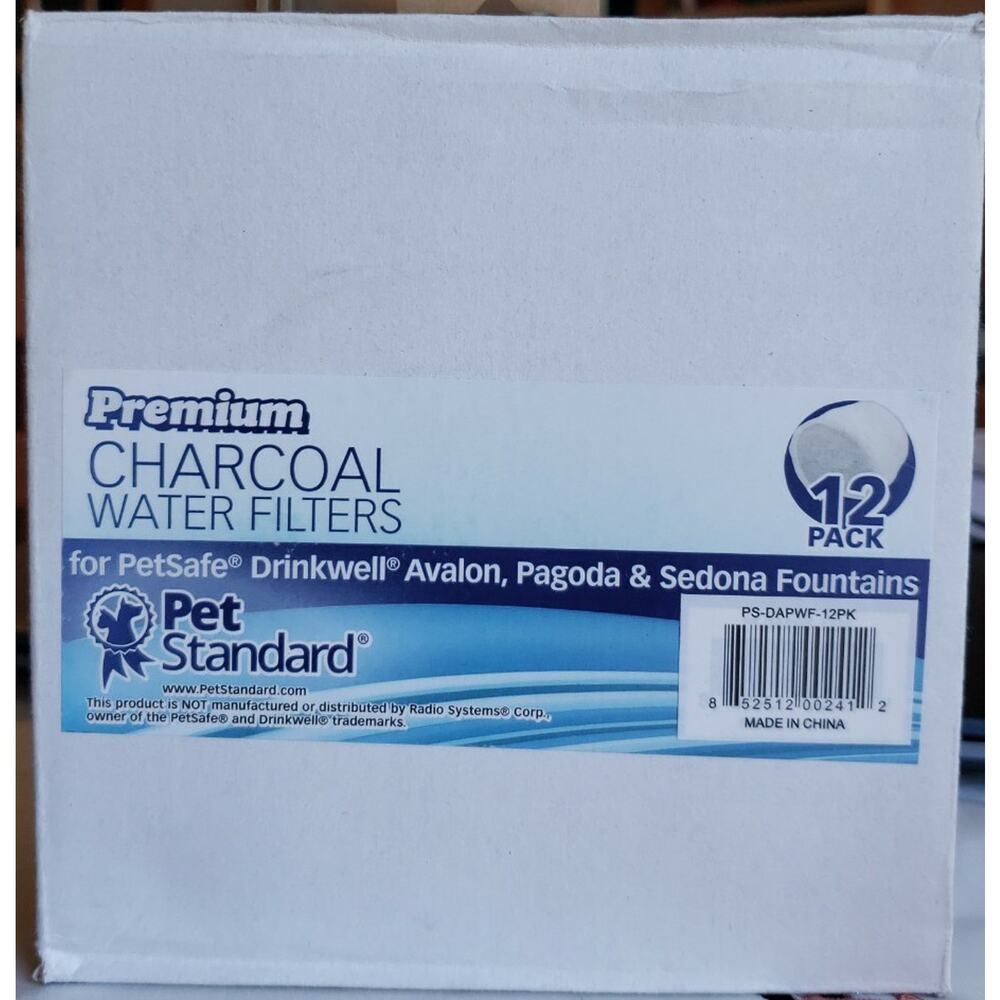 PET STANDARD PS-DAPWF Pet Safe Drink well Fountains 11-Pack Filters M-23